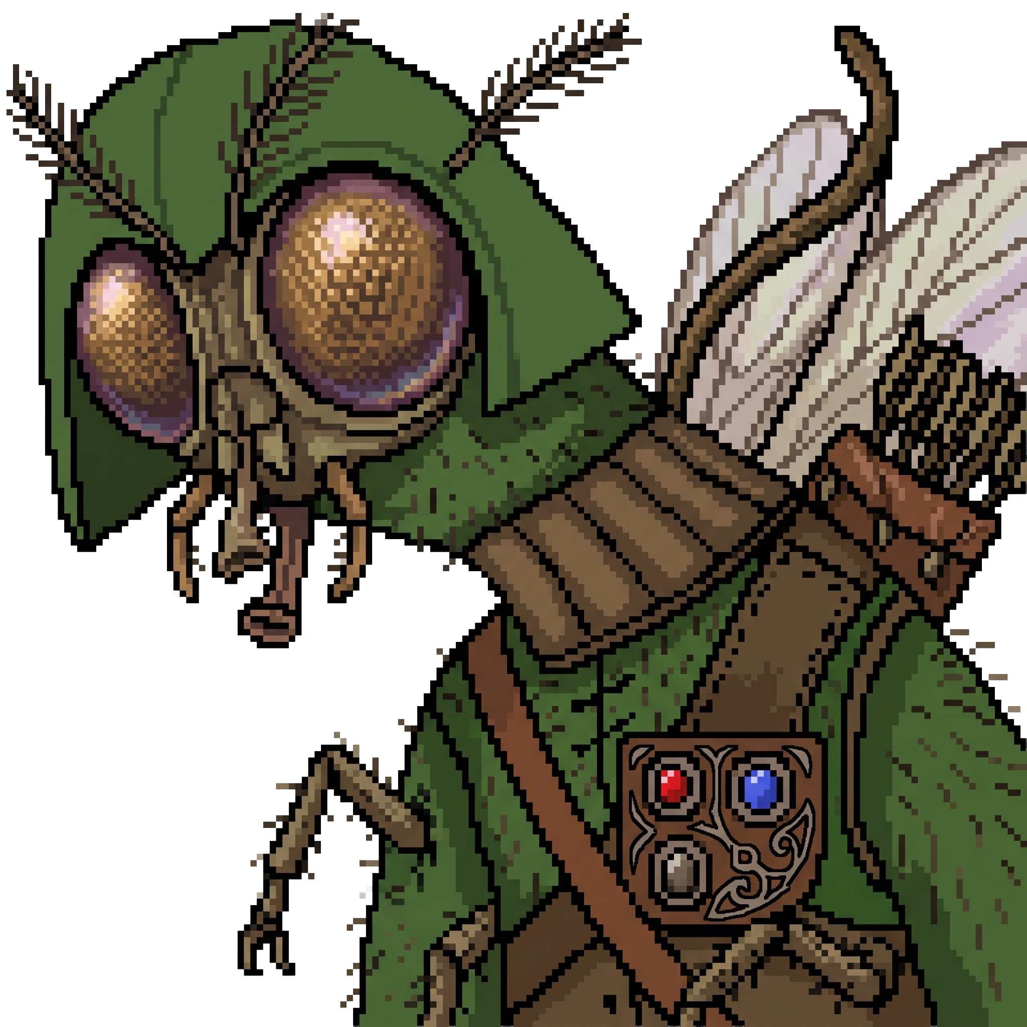 FireFly — pixel art bio-avatar of the connectome trading subject